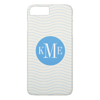 Modern Blue Chevron Mönster