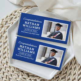 Modern Blue Class of 2025 Anpassningsbar Studenten