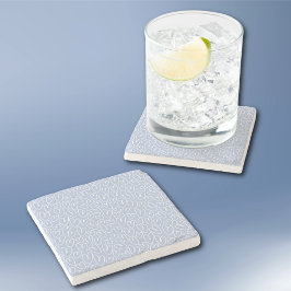 Modern Blue Heart Stenunderlägg