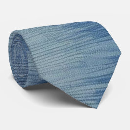 Modern Blue Jean Stil Neck Tie Slips