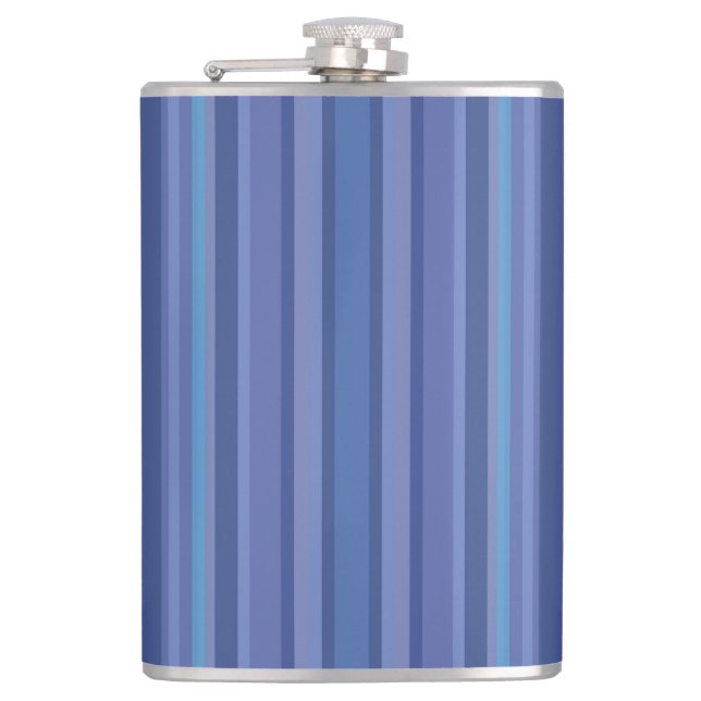 Modern Blue Lila Rand Fickplunta (Framsidan)