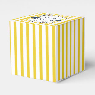 Modern Blue- och Gult-favoritruta för bröllop i Ra Presentaskar