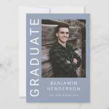 Modern Blue Photo Studenten