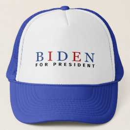 Modern Blue Red Joe Biden för president Keps