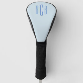 Modern Blue Three Brev Monogram