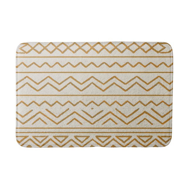 Modern Bohemian Bath Mat Badrumsmatta (Framsidan)
