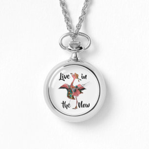 Modern Bohemian Flamingo Watch Armbandsur