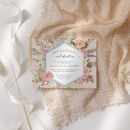 Modern bohemisk Förlovning för Blommigt