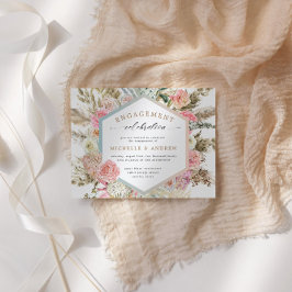 Modern bohemisk Förlovning för Blommigt