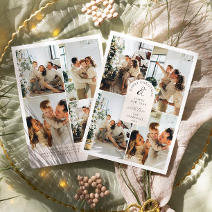 Modern Boho 8 - fotopul - nyår Inbjudningar