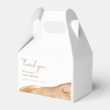 Modern Boho Abstrakt Desert Baby Shower Tack