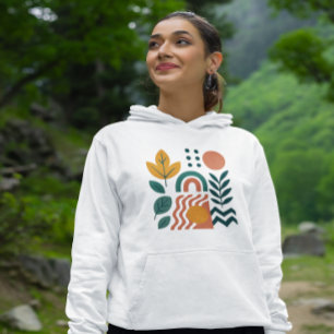 Modern Boho Abstrakt Nature Wall Art T Shirt