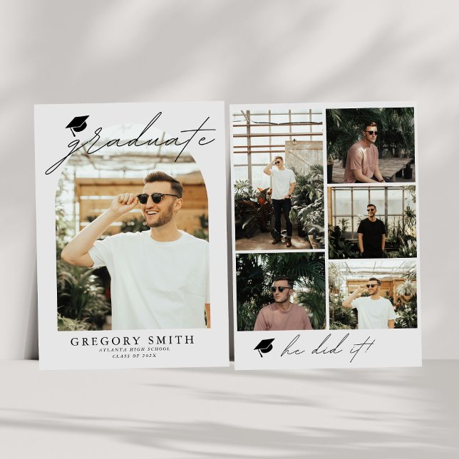 Modern Boho Arch 6 Foton Studenten-meddelande Meddelande (Skapare uppladdad)