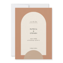 Modern Boho Arch Desert Terracotta Sand