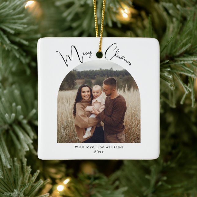 Modern Boho Arch God jul Julgransprydnad Keramik (Träd)