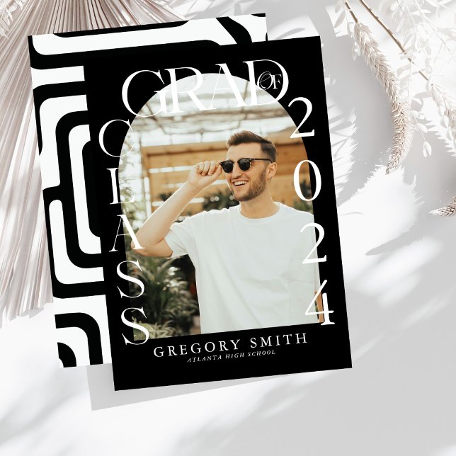 Modern Boho Arch Photo Studenten-meddelande Meddelande (Skapare uppladdad)