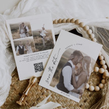 Modern Boho Arch QR-kodfoto