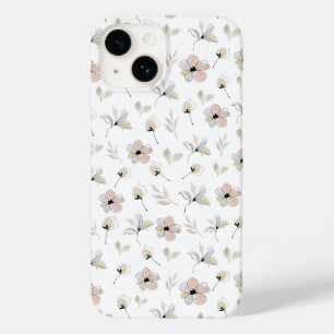 Modern Boho Blommigt Design iphone case