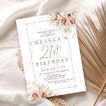 Modern Boho Blommigt Handflatan 21:a födelsedagen Inbjudningar<br><div class="desc">Modern Boho Blommigt Handflatan 21:a födelsedagsinbjudan Rustic,  men med en modernt,  bohemisk blommigt 21:a födelsedag med två vackra vattenfärga blommigt arrangemang med handflatan löv. Den här bohemiska blommigten 21:a födelsedagsinbjudan är perfekt för någon som tittar för en enkel,  minimalistisk boho-blommigt inspirerad inbjudan.</div>