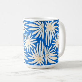 Modern Boho Botanisk Design Kaffemugg