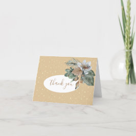 Modern Boho Bouquet Tack Kort