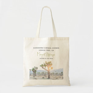 Modern Boho Desert Joshua Träd Möhippa Favor Tygkasse