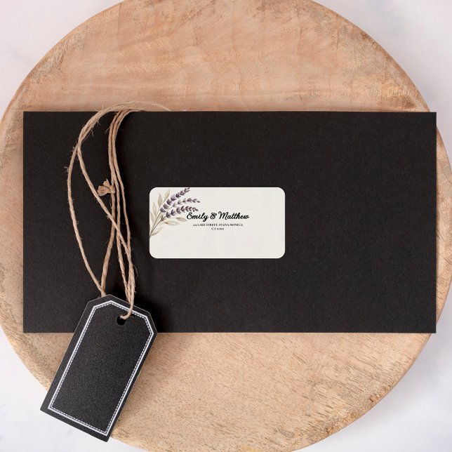 Modern Boho Designer-Returetiketter Adressetikett (Skapare uppladdad)