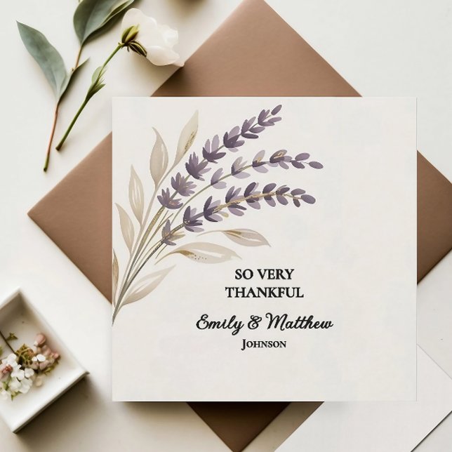 Modern Boho Designer - tackkort Tack Kort (Skapare uppladdad)