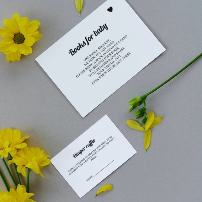 Modern Boho Diaper Raffle Baby Shower Game Placeringskort (Skapare uppladdad)