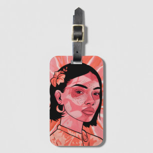 Modern boho feminine minimalist art iphone case bagagebricka