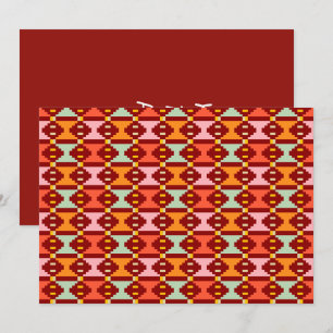 Modern Boho-geometri Inbjudningar