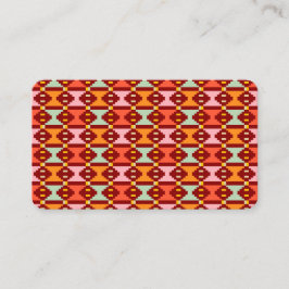 Modern Boho-geometri Visitkort