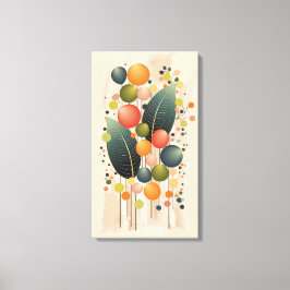 Modern Boho & Geometric Canvastryck