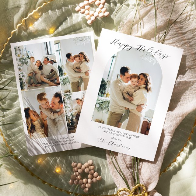 Modern Boho Julkort  Inbjudningar (Skapare uppladdad)