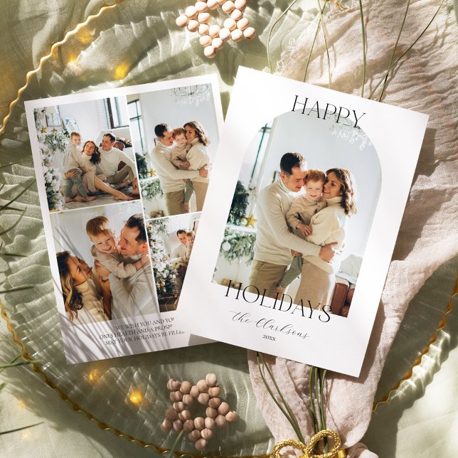 Modern Boho Julkort  Inbjudningar (Skapare uppladdad)