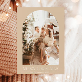 Modern Boho-julkort | Terracotta-fotokort Inbjudningar