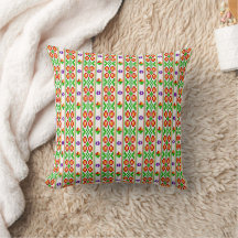 Modern Boho Korsstygns Sömlöst Folkpattern 