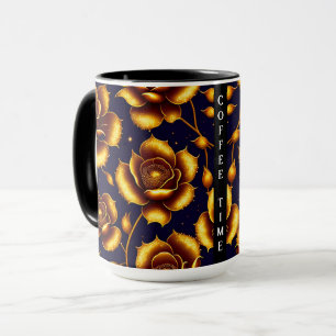 Modern Boho Luxury Guld Ro-samling Mugg