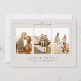 Modern Boho Ocean Glass | 3 Spara datum i fotot Datumet