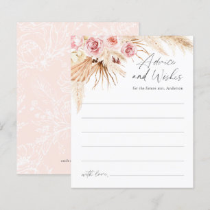 Modern Boho Pampas Grass Möhippa Adapter