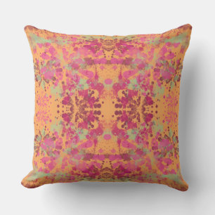 Modern Boho Stänk Mönster Kudde