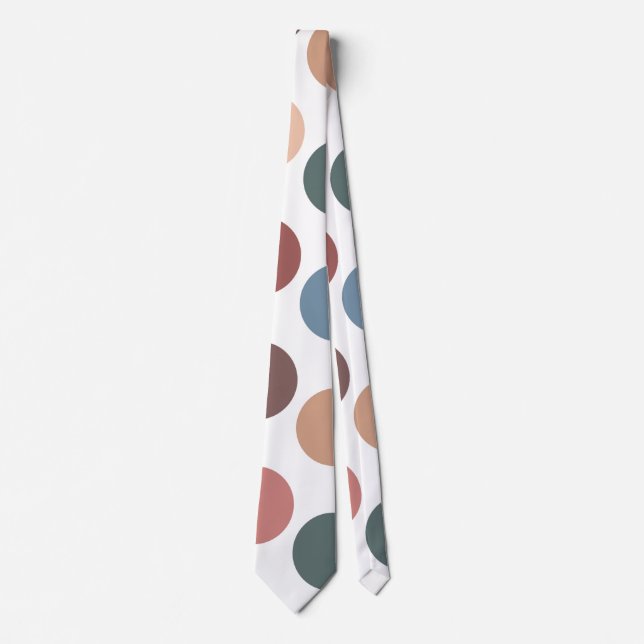 Modern Boho Terracotta & Teal Polka Dot Slips (Framsida)