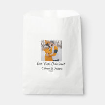 Modern boho - vårt första julfoto namn