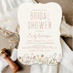 Modern Boho Wildbloms Möhippa Elegant Inbjudningar<br><div class="desc">Fira de kommande ungarna med en andande möhippa inspirerad av vilda blommor. Vår inbjudan ger fantastiska illustrationer av naturens skönhet och kommer att ange tonen för en minnesvärd dag fylld med kärlek och skratt. Perfekt för ett sportiskt eller utomhustematiskt evenemang. Den här inbjudan kan köpas nu och lämnar ett bestående...</div>