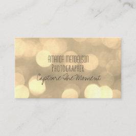 Modern bokeh tänder det moderiktiga mönster visitkort