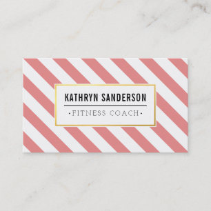 MODERN BOLD rand guld logotyp emblem rosa av kora Visitkort