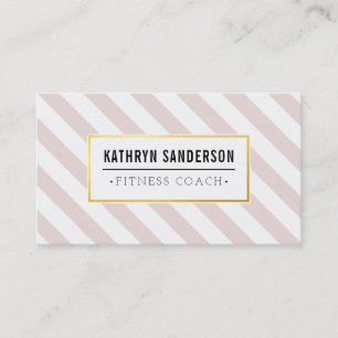 MODERN BOLD rand guld logotyp emblem rosa Visitkort