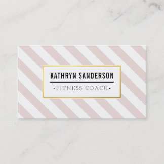 MODERN BOLD rand guld logotyp emblem  rosa Visitkort