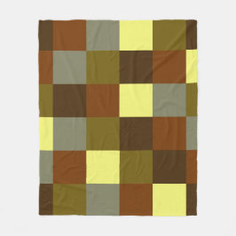 Modern bonhouse Buffalo Check Play Mönster Fleecefilt