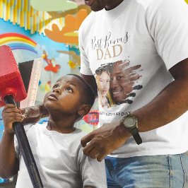 Modern Bonus Pappa | Foto Fars dag T Shirt